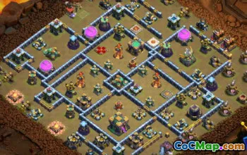 CoC TH14 Base Layouts: Home, War & Trophy Maps #14568