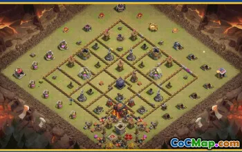 CoC Town Hall 10 Base Layouts & Copy Links | War & Home Village #28686
