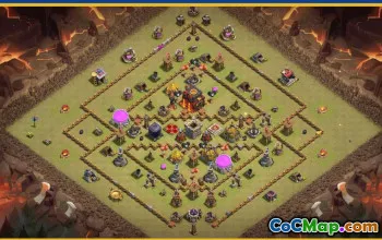 CoC Town Hall 10 Base Layouts & Farming Maps | Copy & Download #28815