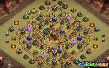 Coc Town Hall 10 Layouts: Farming, Trophy & Maps #13611