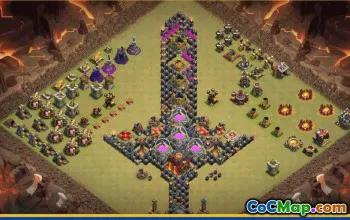 CoC Town Hall 10 Base Layouts | Funny, Farming & Progress Maps #30005