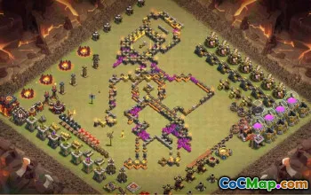 CoC Town Hall 10 Base Layouts & Funny Maps | Home Village & Progress #27545