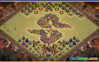 CoC Town Hall 10 Base Layouts | Funny, Progress & Home Village Maps #27659