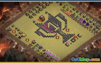 CoC Town Hall 10 Base Layouts | Funny, Progress & Home Village Maps #29578