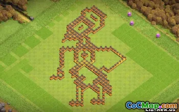 Coc Town Hall 10 기본 레이아웃 : Funny, Progress & Maps #14235