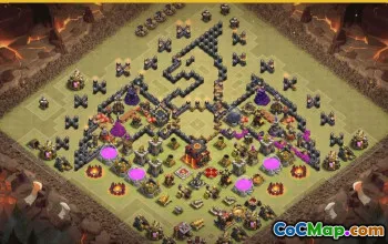 CoC Town Hall 10 Base Layouts | Funny & Progress Maps #30301