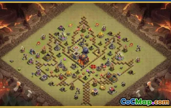 CoC Town Hall 10 Base Layouts | Funny, Trophy & Hybrid Maps #28624