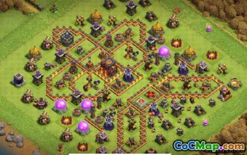 Tata Letak Pangkalan Balai Kota Coc: Peta Rumah, Hibrida & Trofi #14649