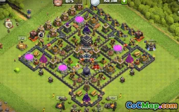 COC Town Hall 10 Baslayouter: Hem, Trophy & War Maps #16135