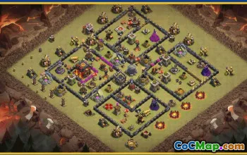 CoC Town Hall 10 Base Layouts | Home, Trophy, War Maps & Links #30188
