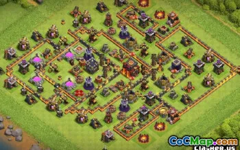 CoC Town Hall 10 Base Layouts: Home, War & More #12848