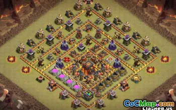 Coc Town Hall 10 Layouts: Home, War & Trophy Maps #14057