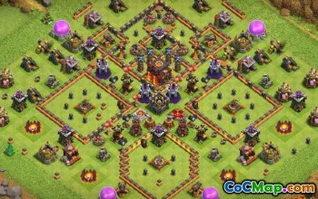 Coc Town Hall 10 Layouts: Home, War & Trophy Maps #14626