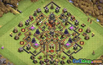 Coc Town Hall 10 Layouts: Home, War & Trophy Maps #15613