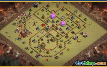 CoC Town Hall 10 Base Layouts & Link Copier | War & Home Village #28878