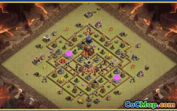 CoC Town Hall 10 Base Layouts & Links | Home, Farming, Trophy Maps #28784