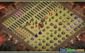 CoC Town Hall 10 Base Layouts & Links | Home Village & Progress #29382