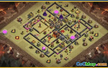 CoC Town Hall 10 Base Layouts & Links | Home, War, Trophy Maps #27882