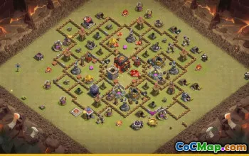 CoC Town Hall 10 Base Layouts & Links | Trophy & Farming Maps #28492