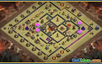 CoC Town Hall 10 Base Layouts & Links | Trophy, Farming & More #29494
