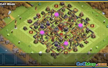 CoC Town Hall 10 Base Layouts & Links | Trophy, War, Maps #30085