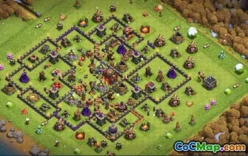 CoC Town Hall 10 Base Layouts & Links | Trophy, War & More #32051