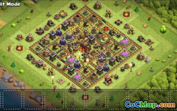 CoC Town Hall 10 Base Layouts & Links - War, Farming, Trophy #32652