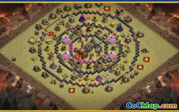 CoC Town Hall 10 Base Layouts & Links | War, Trophy, Farming #30074