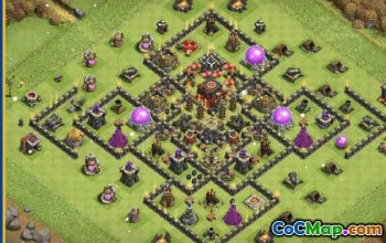 CoC Town Hall 10 Base Layouts & Links | War, Trophy & Home Village #30194