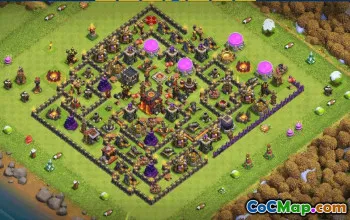 CoC Town Hall 10 Base Layouts & Links | War, Trophy, Home Village #32250