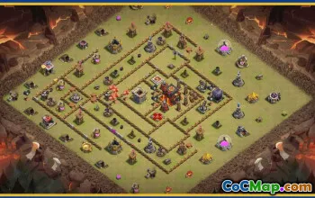 CoC Town Hall 10 Base Layouts & Links | War, Trophy & More #28709
