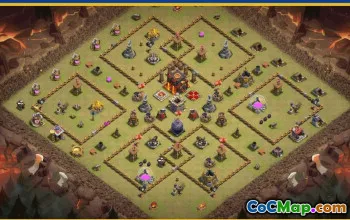 CoC Town Hall 10 Base Layouts & Links | War, Trophy & More #28710