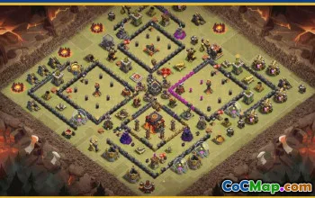 CoC Town Hall 10 Base Layouts & Links | War, Trophy & More #29929