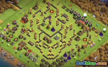 CoC Town Hall 10 Base Layouts & Map | Funny, Progress, Home Village #31912
