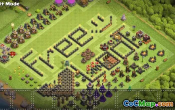 CoC Town Hall 10 Base Layouts & Map - Funny, Progress, Home Village #33230