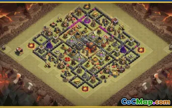 CoC Town Hall 10 Base Layouts & Map Links | Home, Trophy & Farming #29203