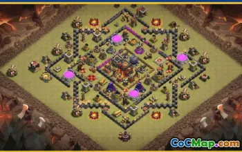 CoC Town Hall 10 Base Layouts & Map Links | Home, Trophy, Farming #29495