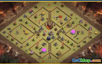 CoC Town Hall 10 Base Layouts & Map Links | Home & War Bases #28816