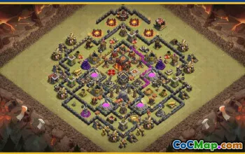 CoC Town Hall 10 Base Layouts & Map Links | Trophy, Farm, Home #29585