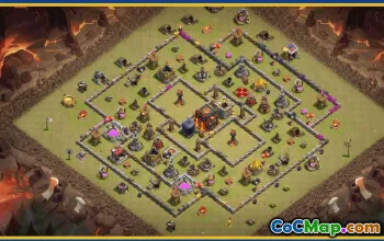 CoC Town Hall 10 Base Layouts & Map Links | Trophy & Farming Bases #29024