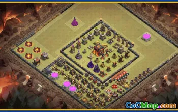 CoC Town Hall 10 Base Layouts & Map | Progress & Home Village #30296