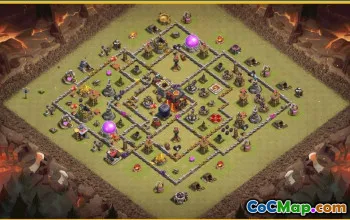 CoC Town Hall 10 Base Layouts & Maps | Copy & Download #28963
