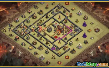 CoC Town Hall 10 Base Layouts & Maps | Copy & Download #29209