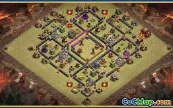 CoC Town Hall 10 Base Layouts & Maps | Copy & Download #29758