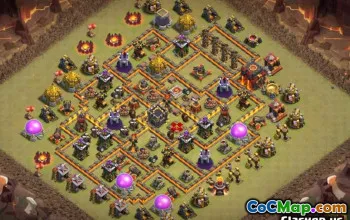 COC市政厅10基本布局和地图|在此处复制链接＃12503