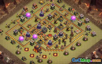 CoC Town Hall 10 Base Layouts & Maps - Copy Now! #15557