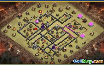 CoC Town Hall 10 Base Layouts & Maps | Copy & Share #27874