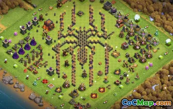 CoC Town Hall 10 Base Layouts & Maps | Funny & Progress Bases #31908