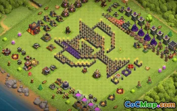 CoC Town Hall 10 Base Layouts & Maps | Funny, Progress & Home Village #33418