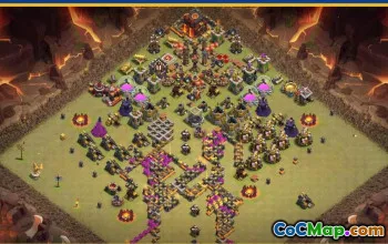 CoC Town Hall 10 Base Layouts & Maps | Funny & Progress Tips #27542